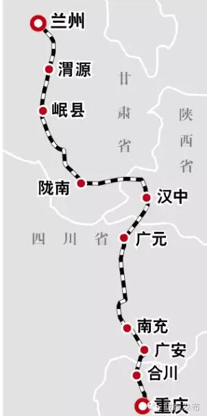 最新！蘭渝鐵路路基工程完成，廣元至重慶北段項目招標(biāo)