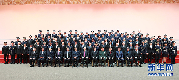習(xí)近平會(huì)見(jiàn)澳門特別行政區(qū)紀(jì)律部隊(duì)代表