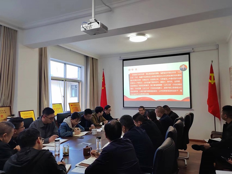 【“三抓三促”行動(dòng)進(jìn)行時(shí)】市龍江城鄉(xiāng)集團(tuán)開(kāi)展“隴南要發(fā)展，我該謀什么”——圍繞“加快集團(tuán)公司高質(zhì)量發(fā)展，我該謀什么”專題研討